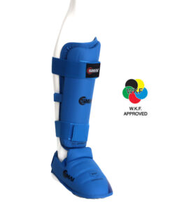 Protezione tibia piede omologato WKF Smai