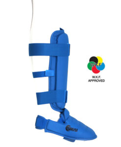 Protezione tibia piede omologato WKF Smai