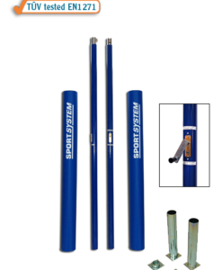 IMPIANTO PALLAVOLO MONOTUBOLARE ACCIAO