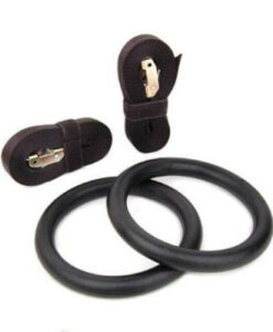 COPPIA ANELLI NERI IN ABS TOORX